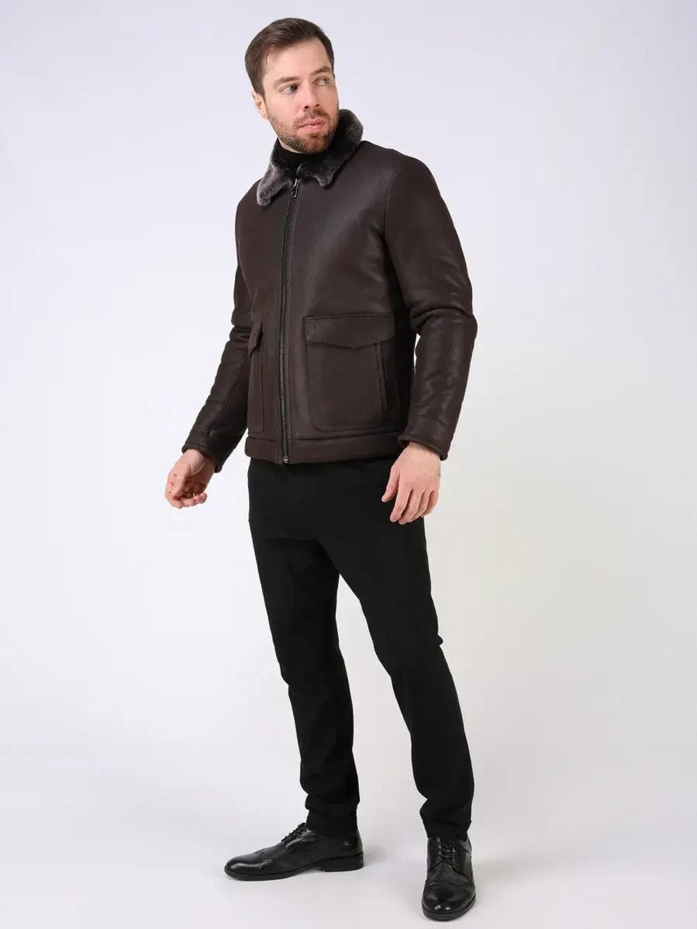 Дубленка зимняя натуральная