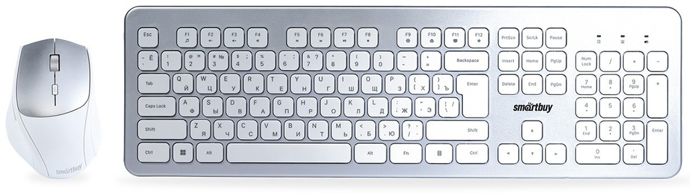 Клавиатура Smartbuy SBC-233616AG-SW серебристый