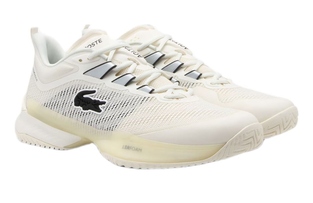 Мужские кроссовки теннисные Lacoste Sport AG-LT23 Ultra - off white/off white