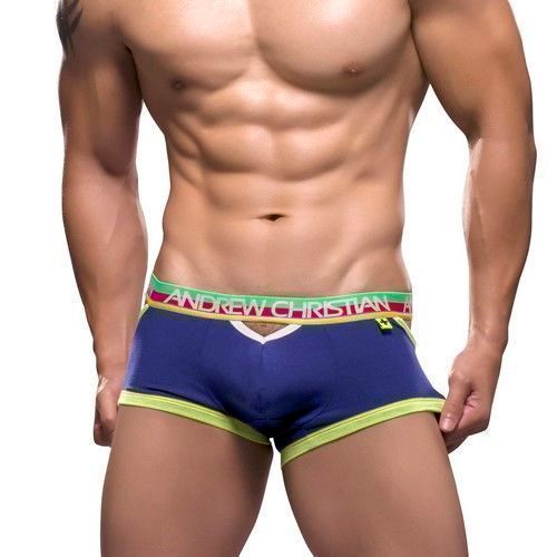 Мужские трусы боксеры Andrew Christian Teaser Boxer Violet   AC9756