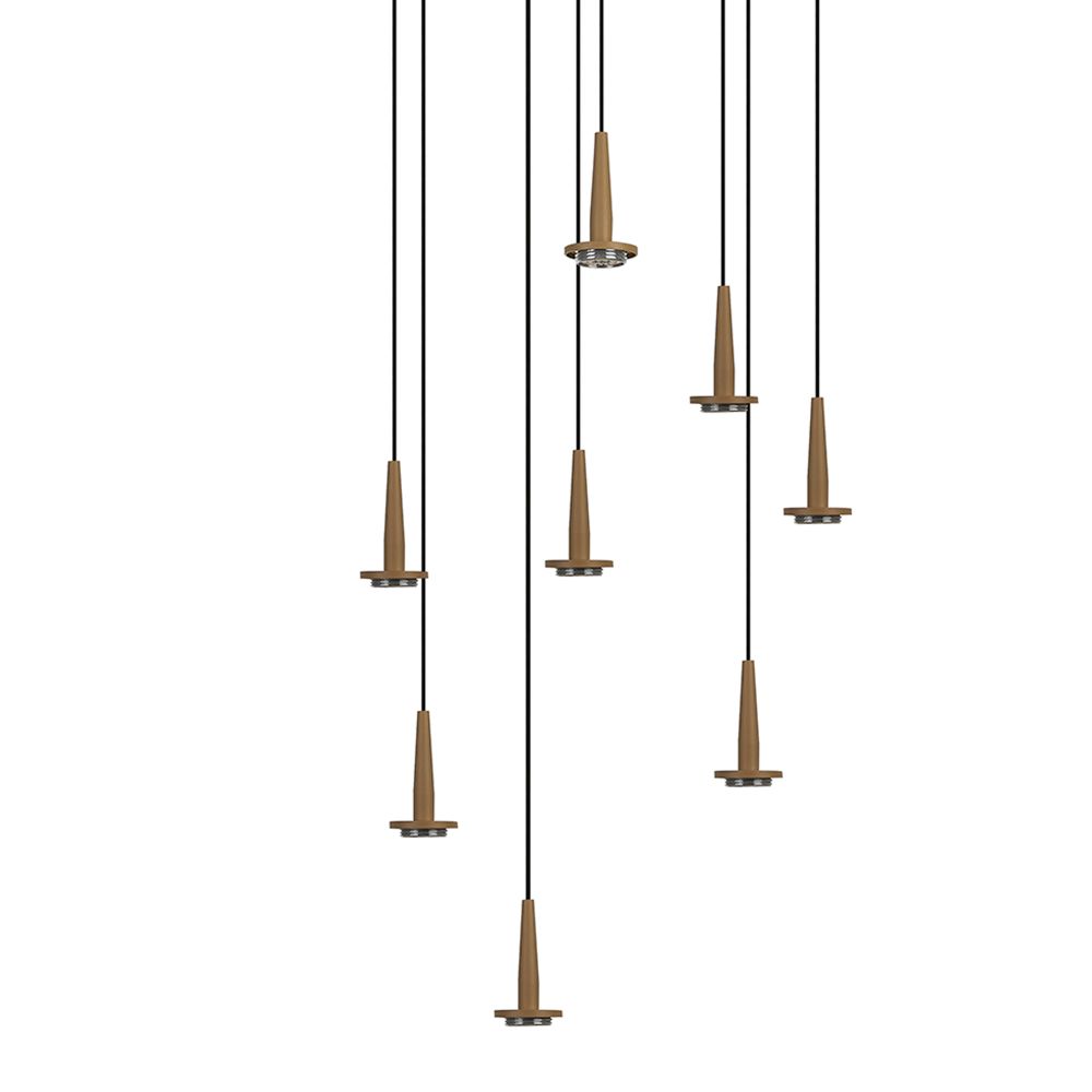 8933 Люстра подвесная БЕЗ плафонов (8) ANDROMEDA