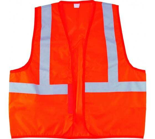 ЖИЛЕТ СИБРТЕХ СИГНАЛЬНЫЙ ОРАНЖЕВЫЙ XL 89513