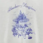 Футболка Called a Garment Blueberry Kingdom серый меланж