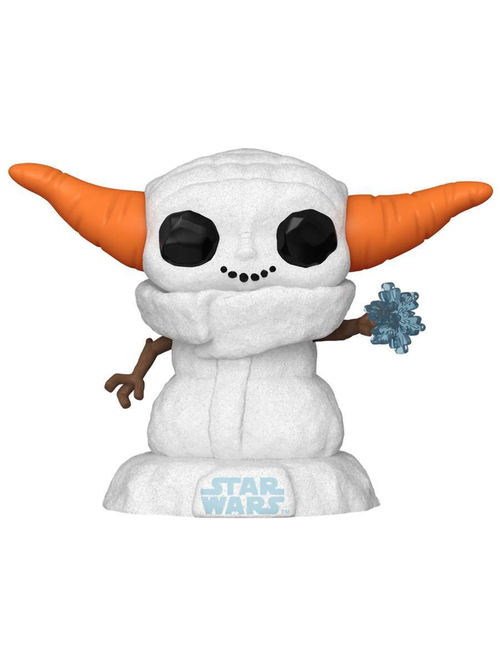Фигурка Funko POP! Bobble Star Wars Holiday Grogu Snowman (748) 80011