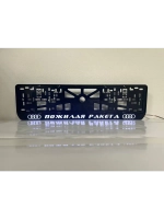 Рамка с LED подсветкой. Пожилая ракета Audi.