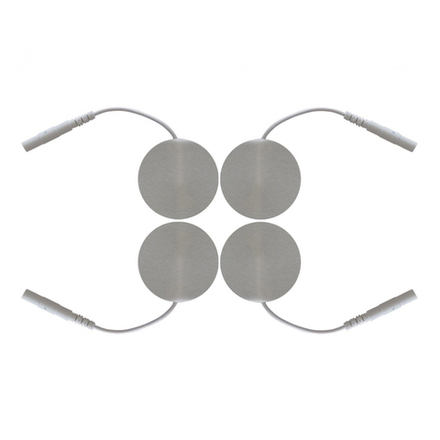 Электроды самоклеющиеся круглые диаметр 3,2 см, разъем штырьковый 2 мм 40 шт