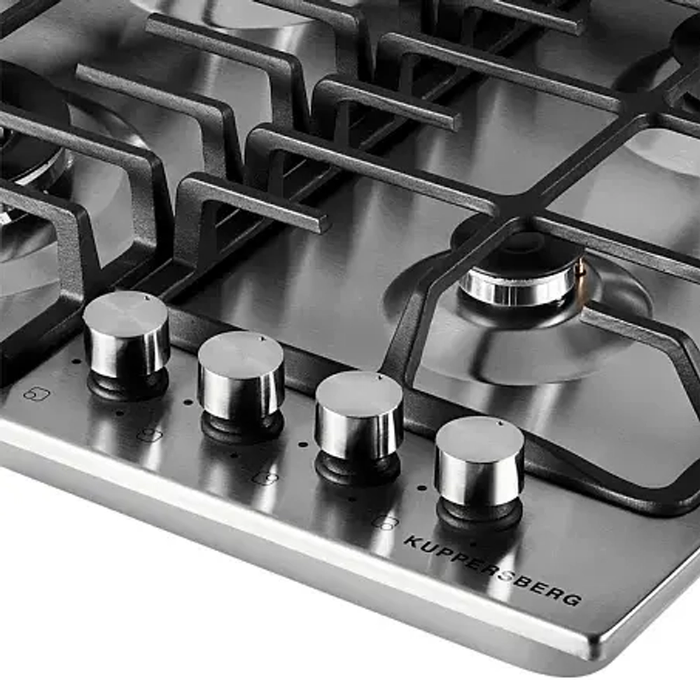 Встраиваемая газовая варочная панель Kuppersberg FS 64 X