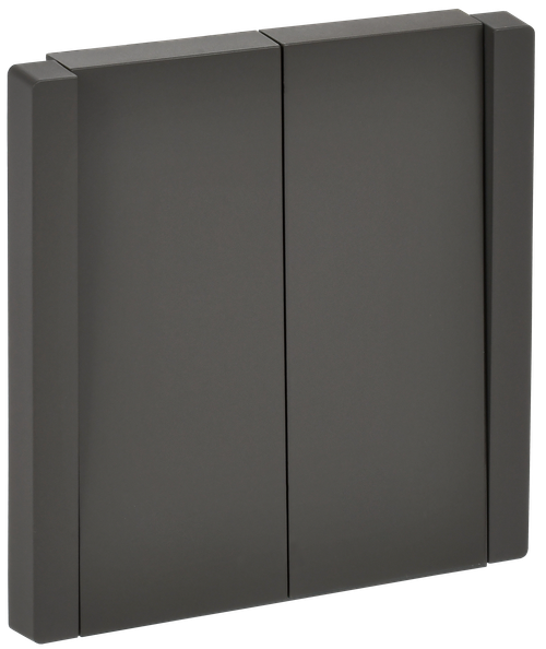 FORTE&PIANO Выключатель 2-клавишный перекрестный 10А FP309 серый IEK