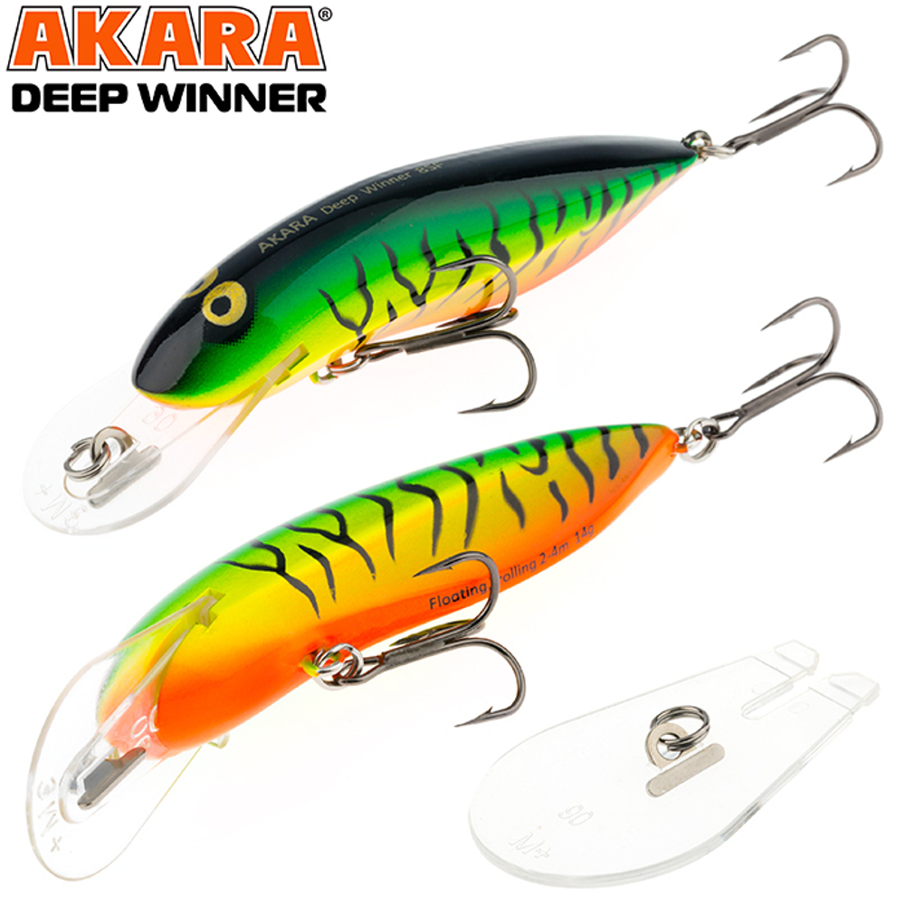Воблер Akara Deep Winner 85F 14 гр. (1/2 oz 3,3 in) A68