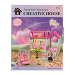 Дом для куклы с фигуркой и аксессуарами, коробка 666-9Q-1