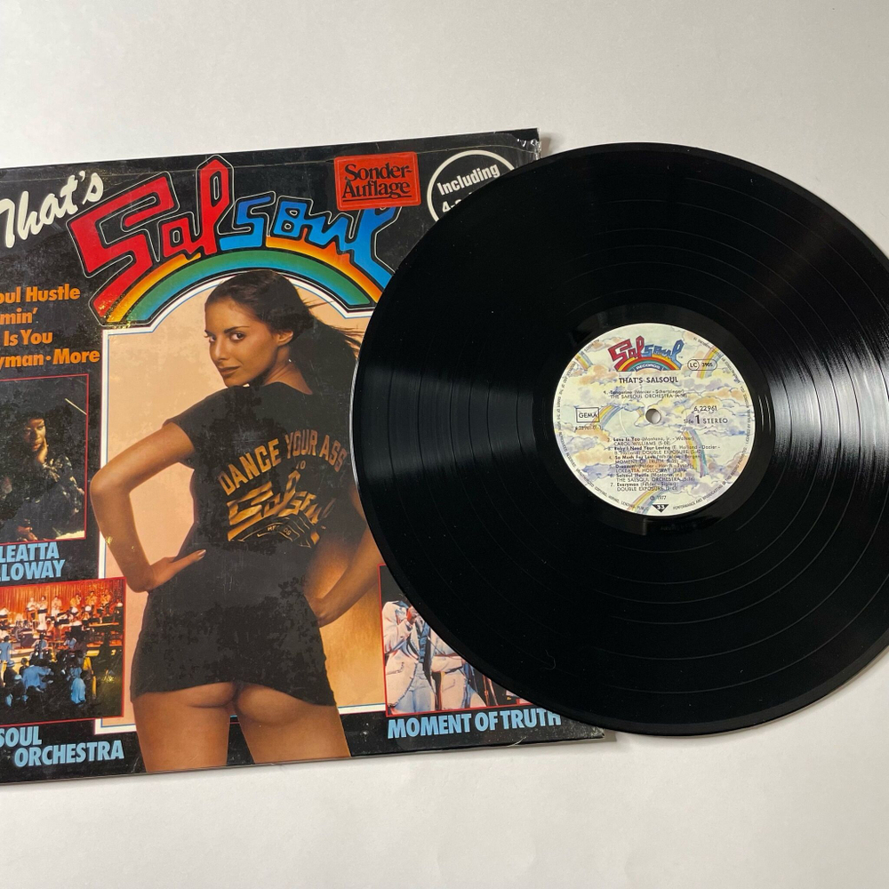 Винтажная виниловая пластинка LP Сборник Диско That's Salsoul (Germany 1977)