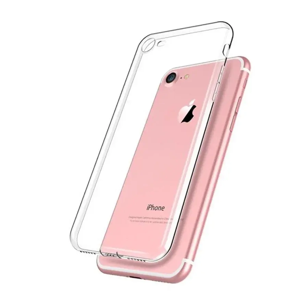 Чехол-накладка для Apple iPhone 7/8/SE(2020) силиконовый (прозрачный)