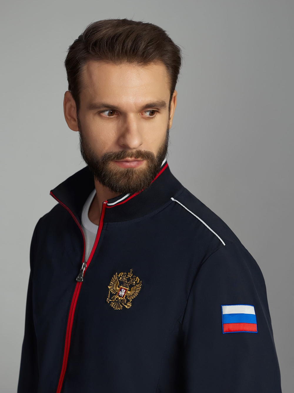 Спортивный костюм Россия плащёвка 15M-RR-1374