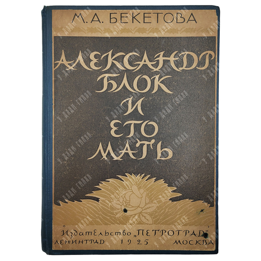 Бекетова М. А. Александр Блок и его мать : воспоминания и заметки, 1925.