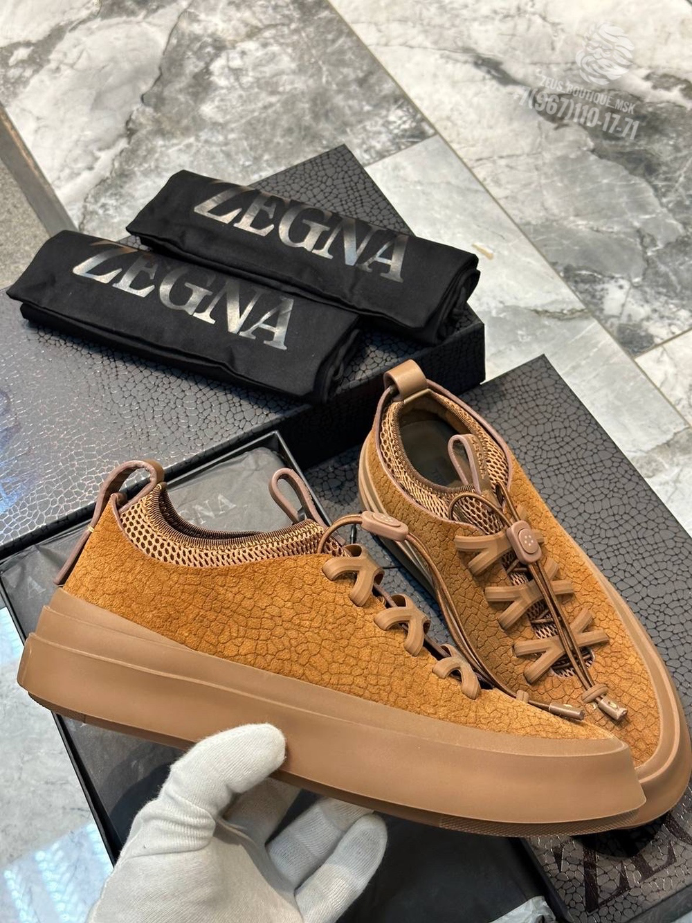 Кеды Ermenegildo Zegna