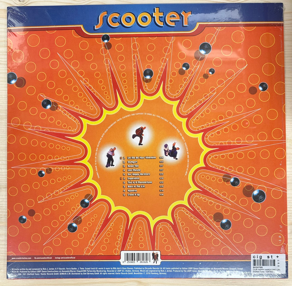 Scooter- Our Happy Hardcore (Германия 2021г.)