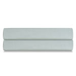 Простыня на резинке из сатина мятного цвета из коллекции wild, 160х200х30 см