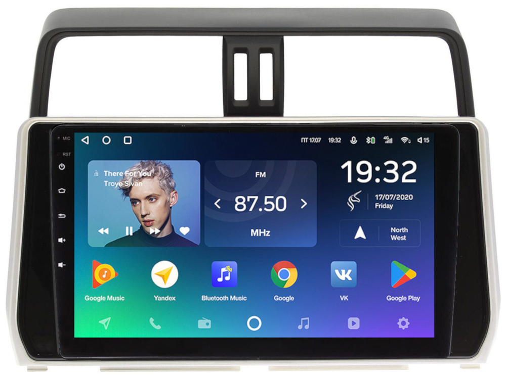 Магнитола Toyota Land Cruiser Prado 150 2017-2023 - Teyes SPRO+ Android 10, ТОП процессор, 4-64, SIM-слот