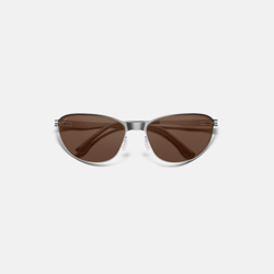 Очки WHITELAB Arc Silver/Brown S3