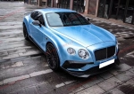 Карбоновые накладки на боковые юбки для Bentley Continental GT GTC 2011-2018 Бентли Континенталь