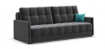 Диван BOSS 2.0 LOFT велюр Monolit серый