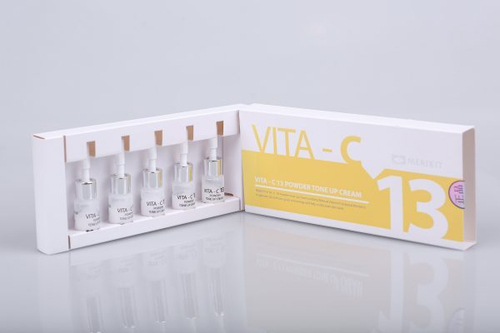 MERIKIT Отбеливающая тонизирующая пудра -VITA-C 13 powder tone up cream ,2 г*5