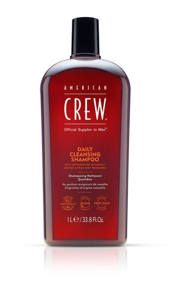 American Crew Daily Cleancing Shampoo Ежедневный очищающий шампунь, 1000 мл