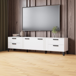 Тумба ТВ Парус-12, Белый, Белый снег