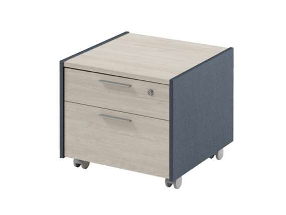 Тумба подкатная с замком 500х504х437 I-91