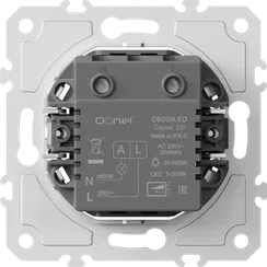 Donel Светорегулятор Triac поворотный, LED 200 Вт.(акт.нагрузка макс.500Вт) ,серия DB