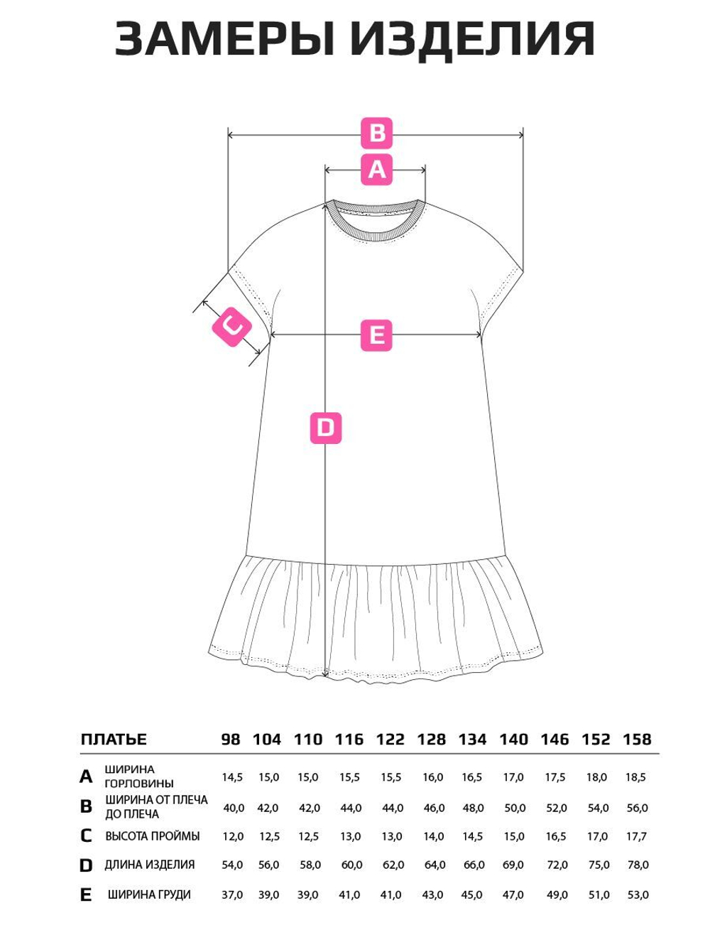 Платье LARETTO детское для девочки