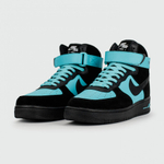 кроссовки Nike Air Force 1 Mid Tiffany Blue / Black