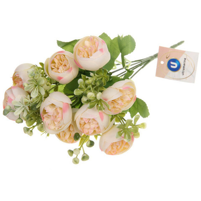 Искусственные цветы «Летнее вдохновение» Пионы 30см цвет бежевый
