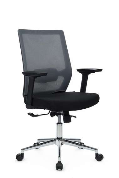 Кресло Fix RCH 851E-3D-M3 Серый/Черный