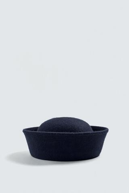 ZARA HARRY LAMBERT X DISNEY ШЛЯПА ИЗ ШЕРСТЯНОГО ФЕТРА, МОРСКОЙ СИНИЙ