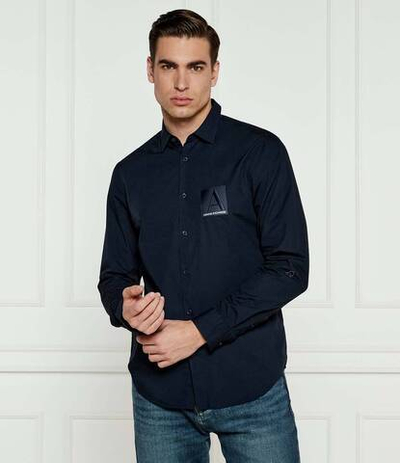 Рубашка Armani Exchange - темно-синий(6DZC20 ZNXLZ)