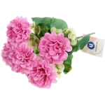 Искусственные цветы «Летняя фантазия» Букетик Гортензии 30см цвет ярко-розовый