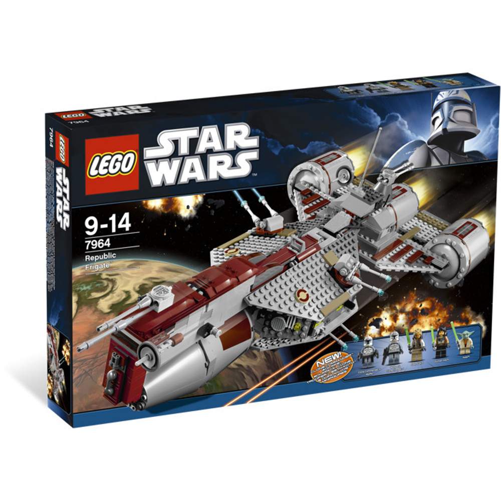 LEGO Star Wars: Республиканский фрегат 7964 — Republic Frigate — Лего Звездные войны Стар Ворз