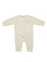 Комбинезон с розой, Экрю