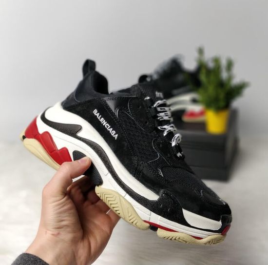 Кроссовки Balenciaga Triple S Black/White