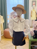 Рубашка с манжетами Белая basic