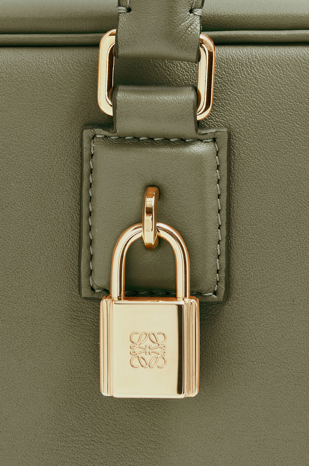 Loewe Сумка Amazona 23 из телячьей кожи наппа, зеленый