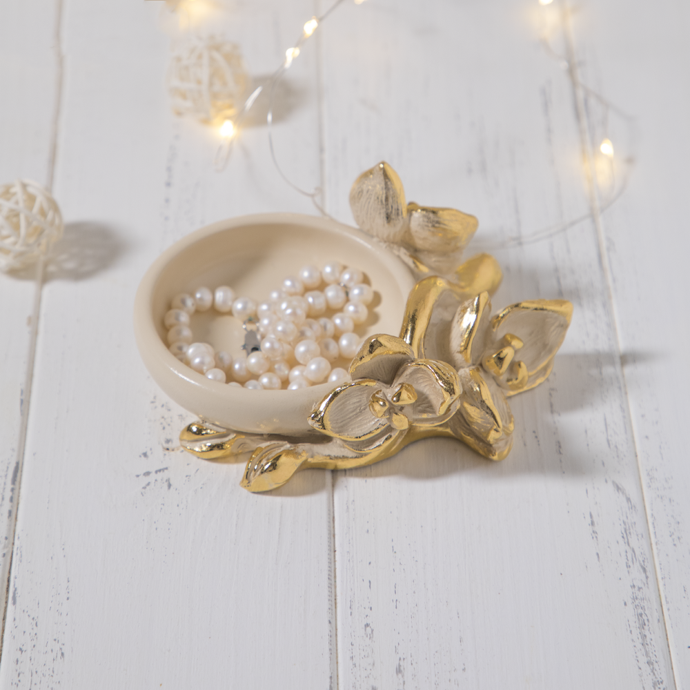 Держатель для украшений Орхидея Дебора Айвори