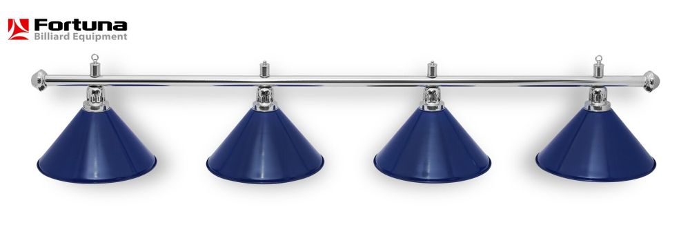 Светильник Fortuna Prestige Silver Blue 4 плафона