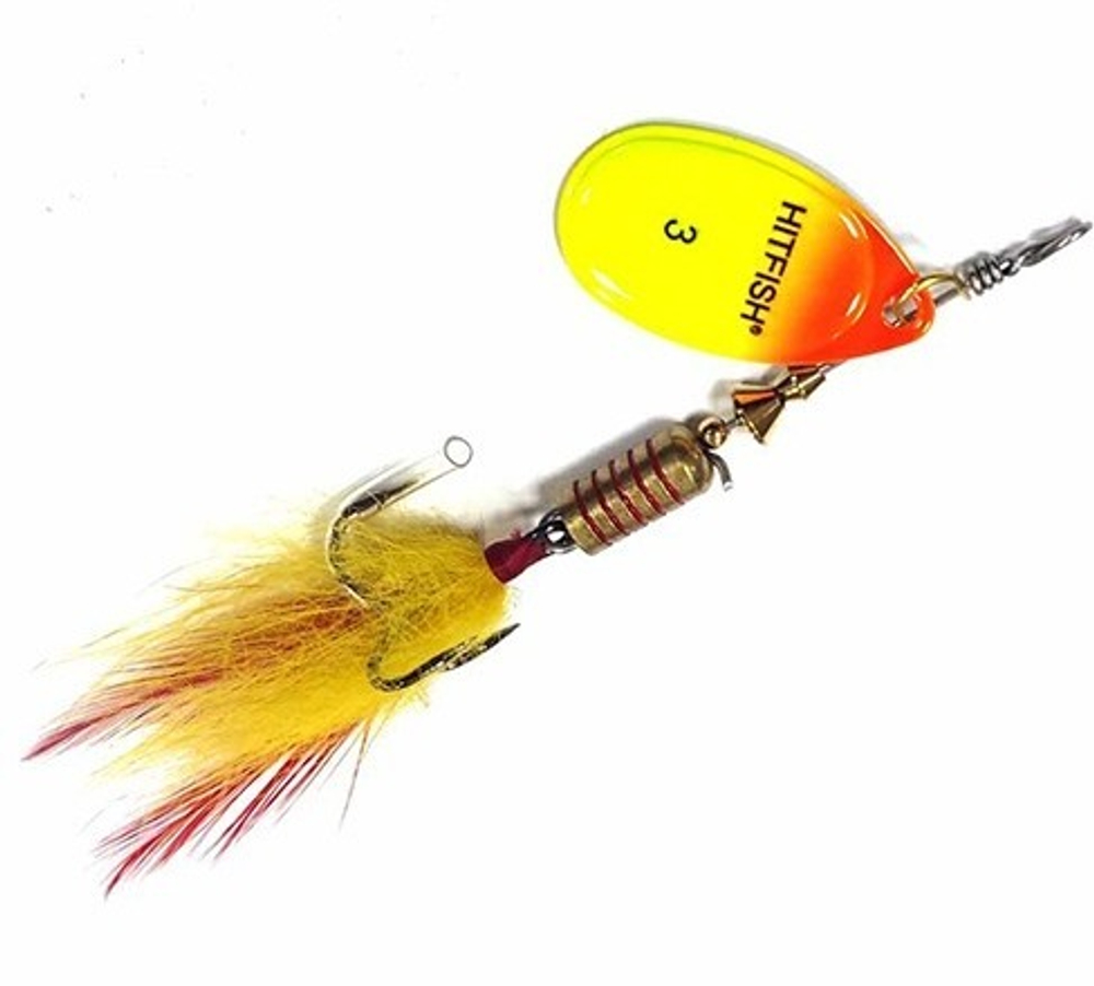 Вращающаяся блесна HitFish Palia (45мм, 6гр)