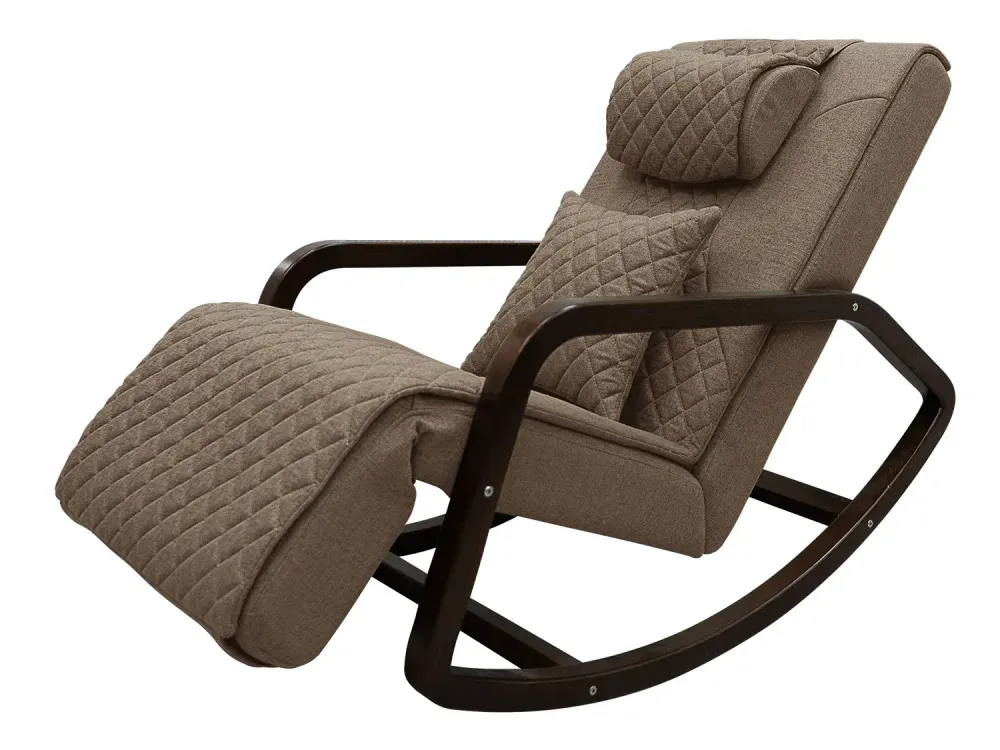 Кресло-реклайнер электрический с массажем FUJIMO SOHO NEXT F2007 TCX Шоколад, Бежевый, Серый