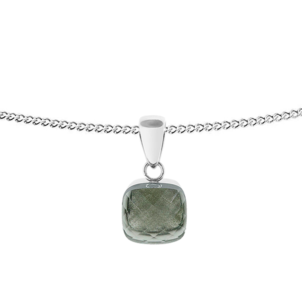 Колье Qudo Firenze smoky quartz 400027.1 BW/S