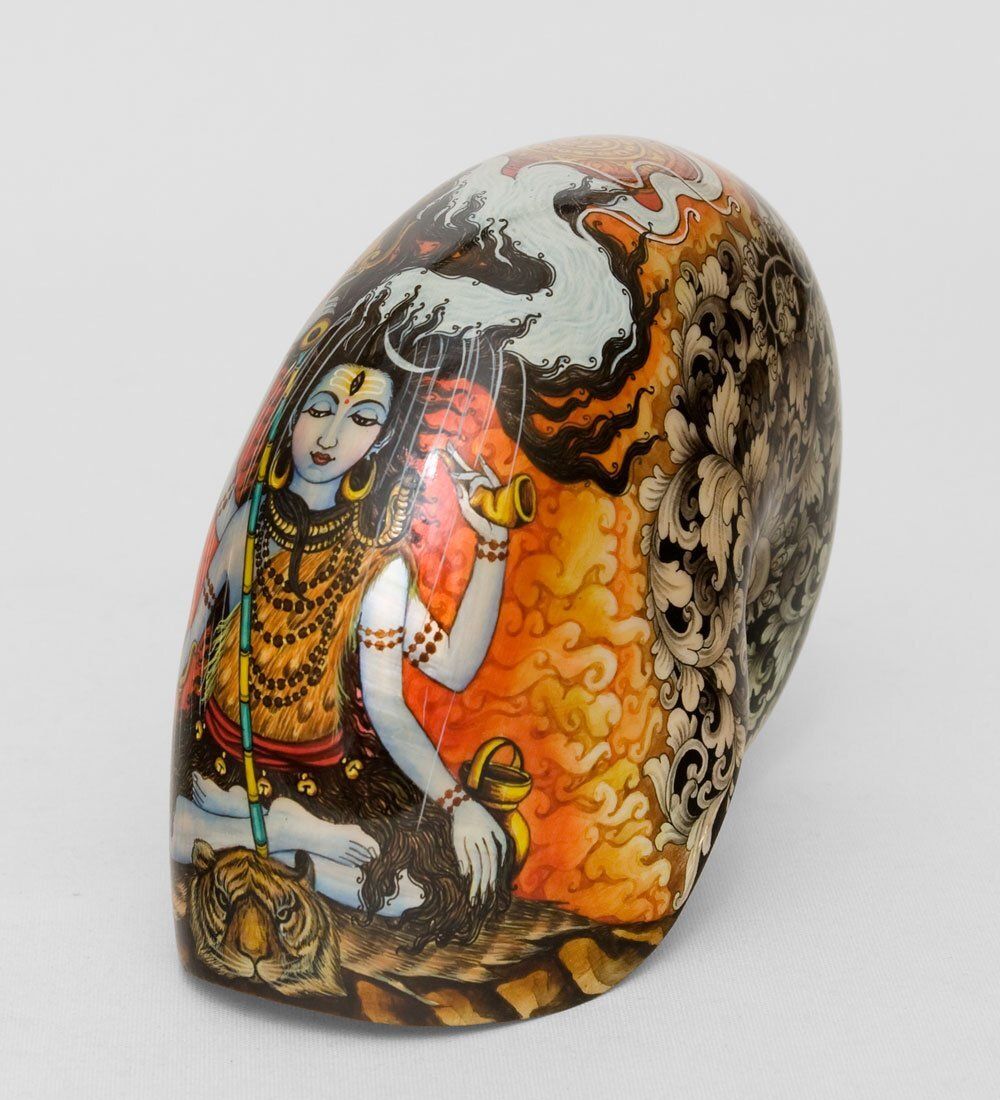 19-006 Ракушка расписная (о.Бали) L - Вариант A