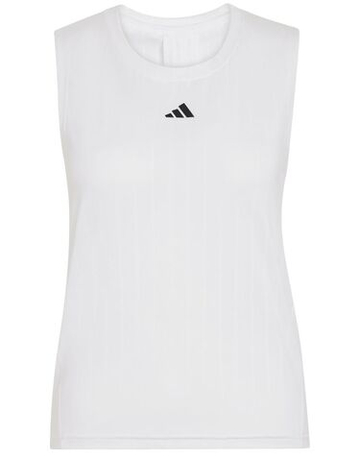 Женский топ теннисный Adidas Climacool+ Pro - white