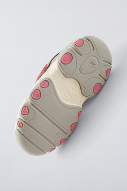 ZARA РАЗНОЦВЕТНЫЕ КЕДЫ, СЕРЫЙ